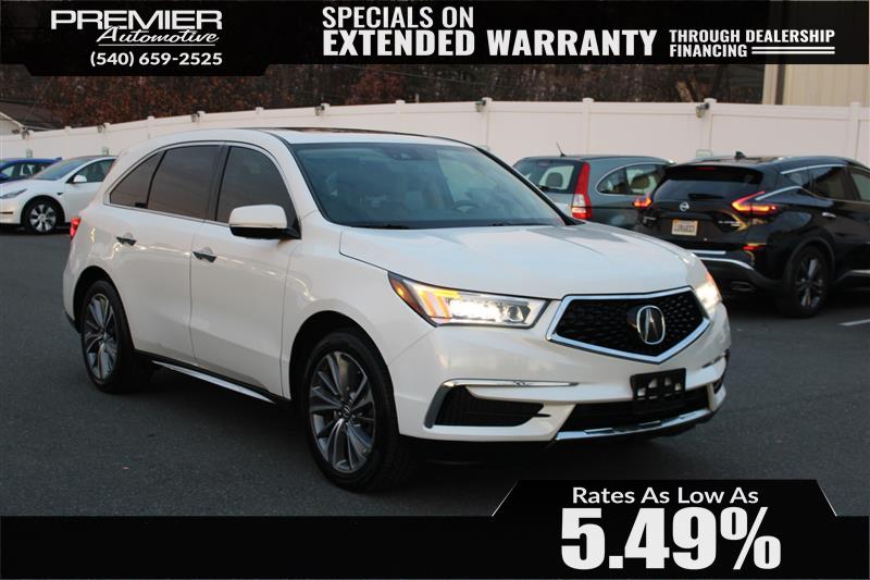 2017 ACURA MDX W/TECHNOLOGY PKG