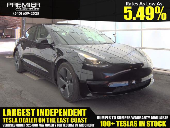 2023 TESLA MODEL 3 Standard Range