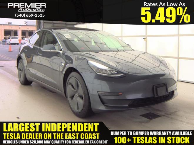 2019 TESLA MODEL 3 Range