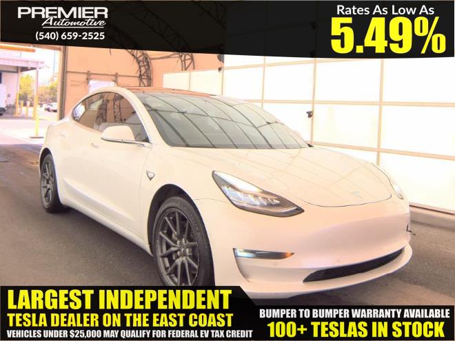 2019 TESLA MODEL 3 Range