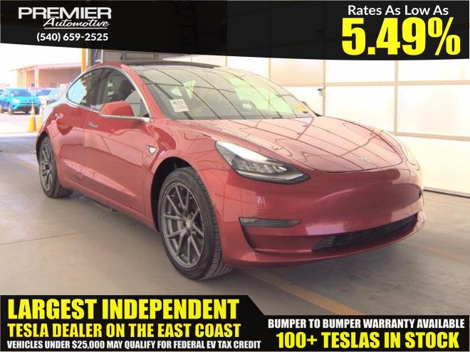 2020 TESLA MODEL 3 Standard Range Plus