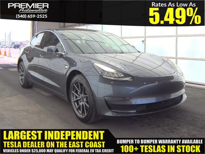 2019 TESLA MODEL 3 Range