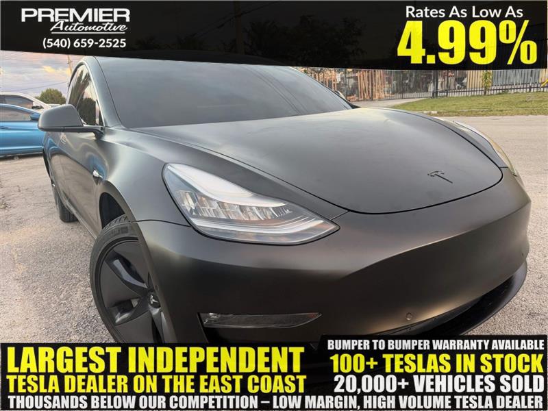 2019 TESLA MODEL 3 Standard Range