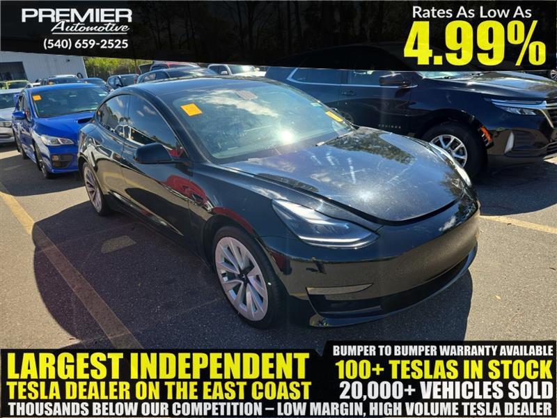 2021 TESLA MODEL 3 Standard Range Plus