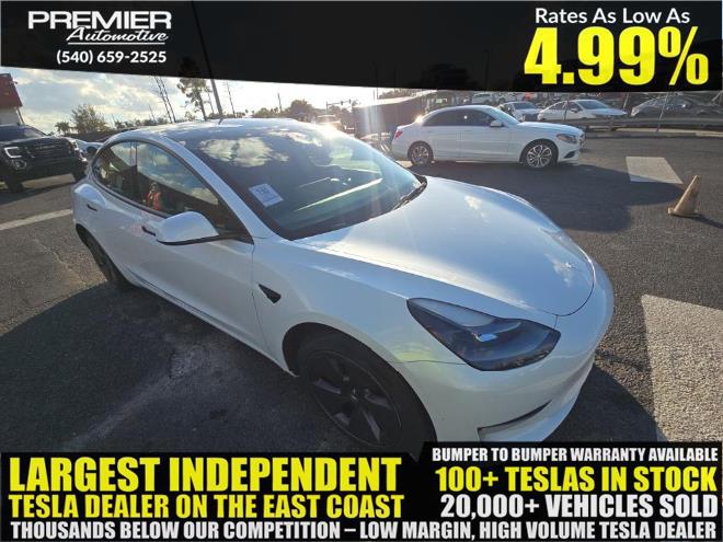 2023 TESLA MODEL 3 Standard Range 