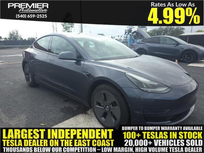2023 TESLA MODEL 3 Standard Range