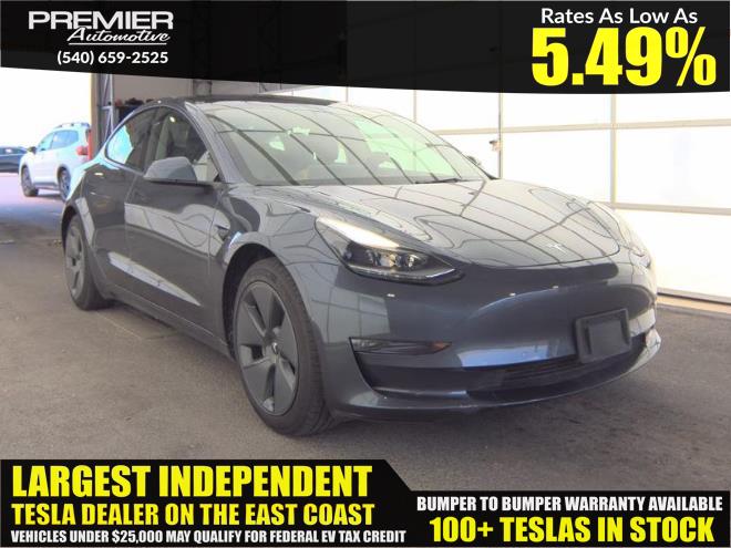 2022 TESLA MODEL 3 LONG RANGE