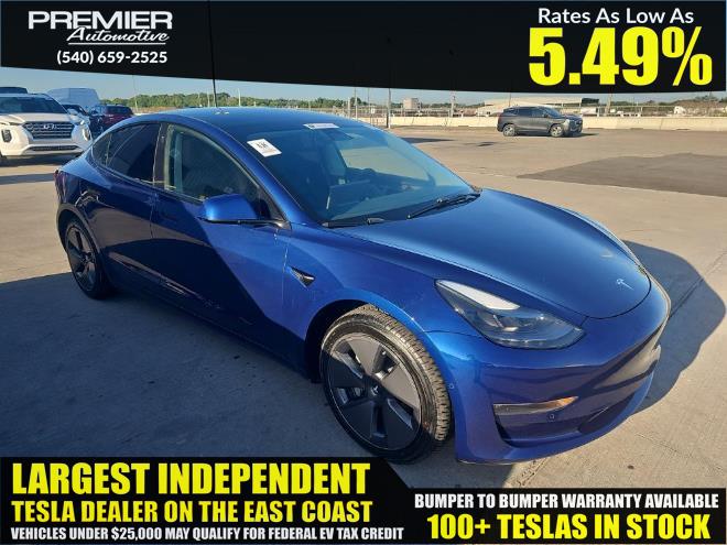 2022 TESLA MODEL 3 LONG RANGE