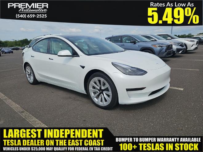 2022 TESLA MODEL 3 LONG RANGE