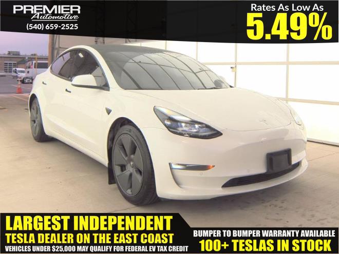 2022 TESLA MODEL 3 LONG RANGE