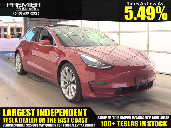 2018 TESLA MODEL 3 Long Range