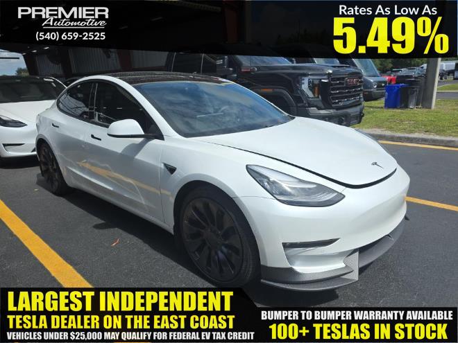 2021 TESLA MODEL 3 Performance