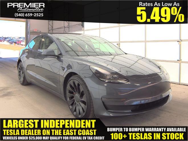 2021 TESLA MODEL 3 Performance