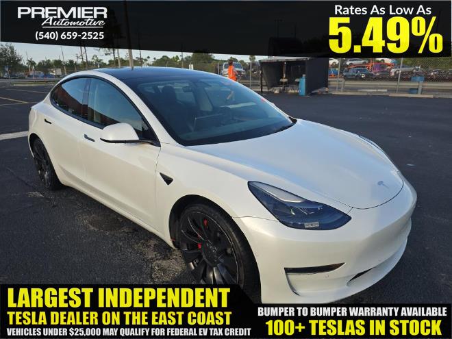 2022 TESLA MODEL 3 Performance