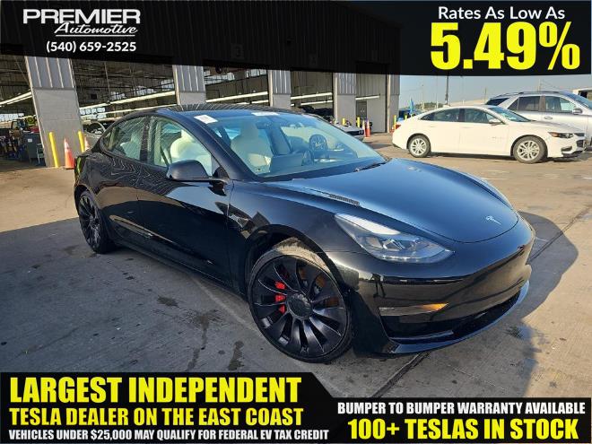 2022 TESLA MODEL 3 Performance