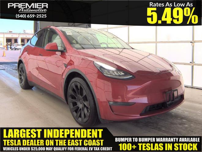 2021 TESLA MODEL Y Long Range