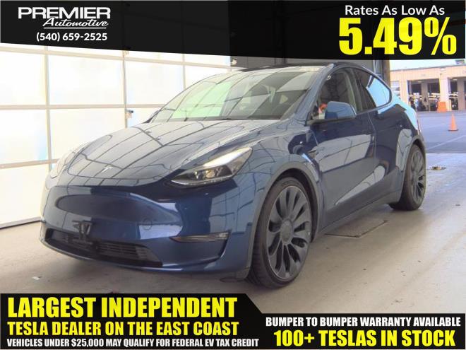2022 TESLA MODEL Y Performance