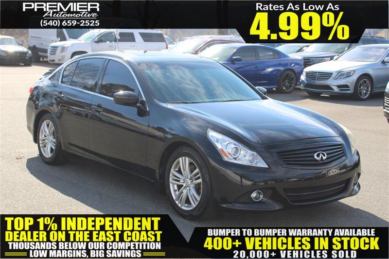 2013 INFINITI G37 SEDAN x