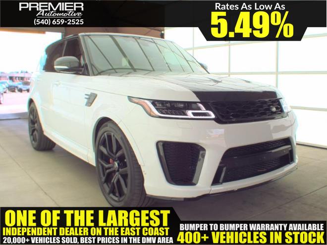 2019 LAND ROVER RANGE ROVER SPORT SVR