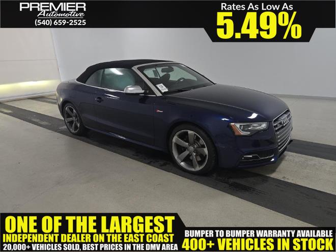 2014 AUDI S5 PREMIUM PLUS