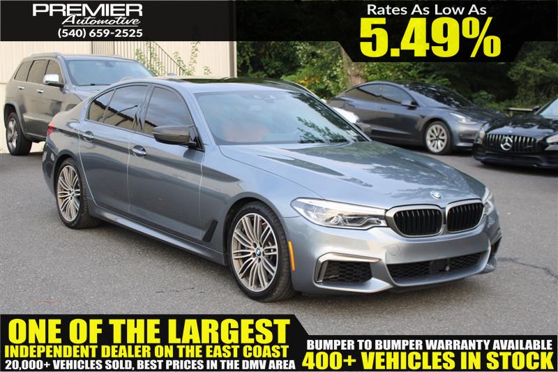 2018 BMW 5 SERIES M550i xDrive