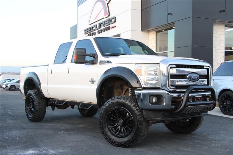 2013 FORD SUPER DUTY F-250 SRW LARIAT CREW CAB 4WD