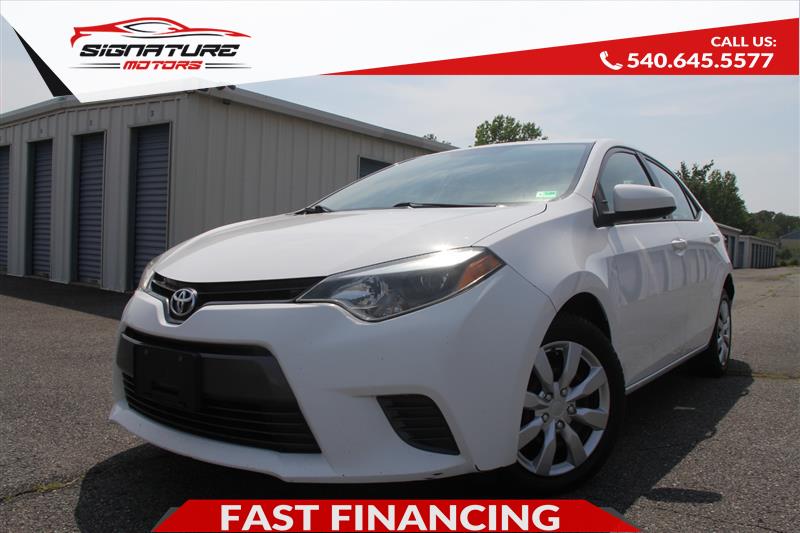 2016 TOYOTA COROLLA LE