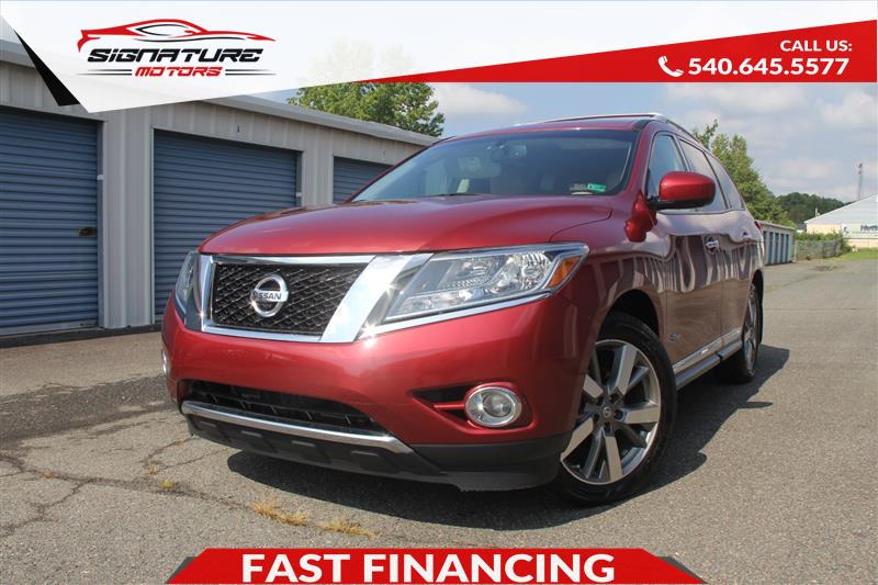 2014 NISSAN PATHFINDER PLATINUM HYBRID