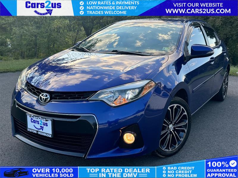 2015 TOYOTA COROLLA S w/PREMIUM PACKAGE & SUNROOF