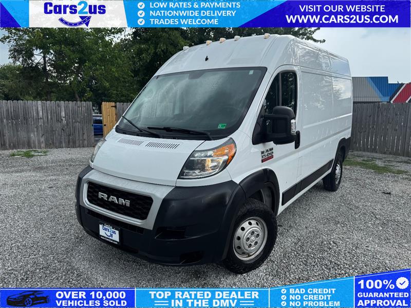 2020 RAM PROMASTER CARGO VAN 