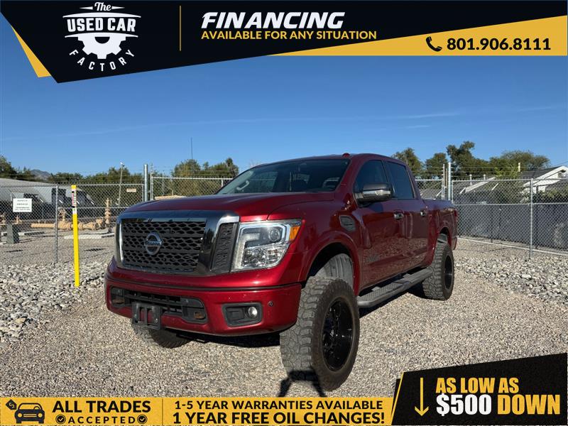 2017 NISSAN TITAN PLATINUM RESERVE